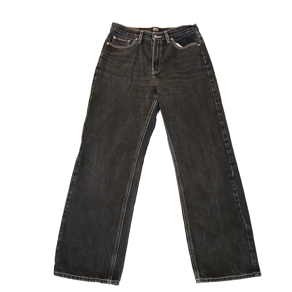 BDG Urban Outfitters Cowboy Jeans Womens 30 Black Dark Wash‎ Straight Leg Denim